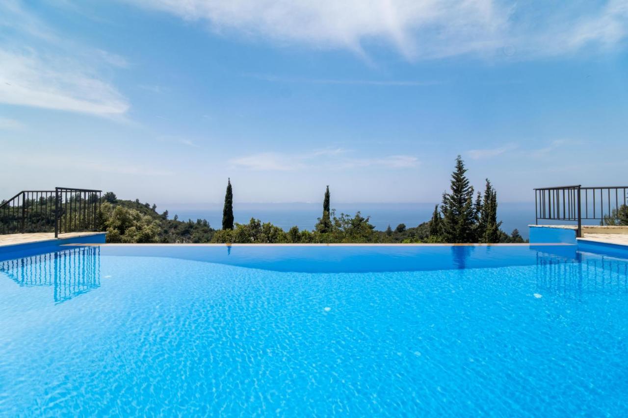 Sapphire Blue Villa Kalamítsi Exteriör bild