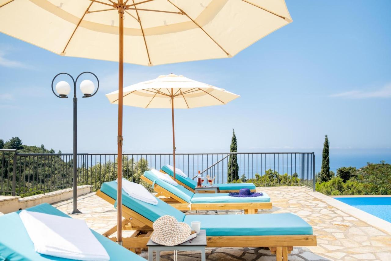 Sapphire Blue Villa Kalamítsi Exteriör bild